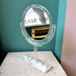 Vintage 1970's Lucite Double-Sided Tabletop Vanity Mirror