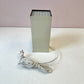 Vintage Sonneman Style Rectangular Metal Spotlight Lamp