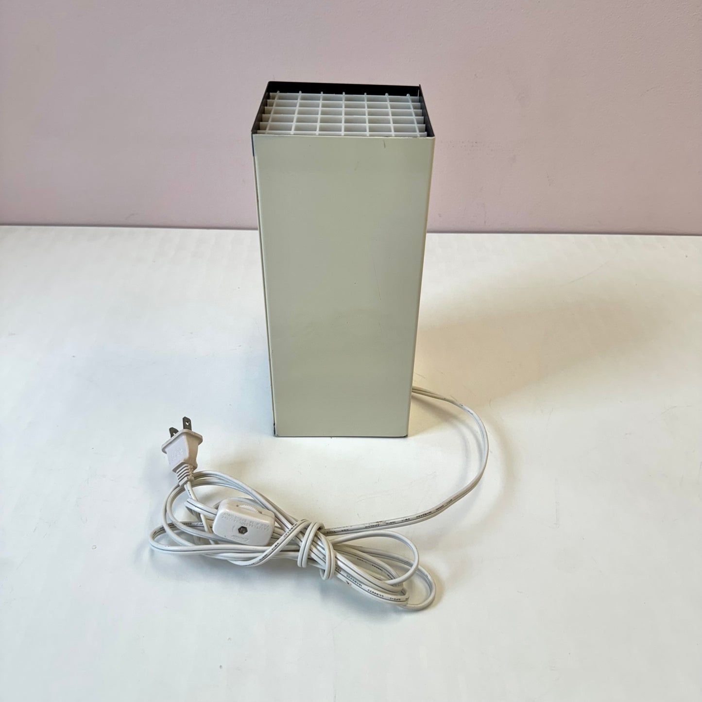 Vintage Sonneman Style Rectangular Metal Spotlight Lamp