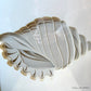 Vintage 1970's Framed 3D Paper Sculpture Shell Artwork by Rebecca Melville Miller for Greg Copeland