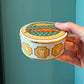 Vintage Spode Bone China Pisces Trinket Box