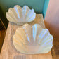 Vintage Pearlescent Lucite Clam Shell Bowl