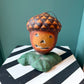 Vintage Inspired Haunted Acorn Candy Bucket