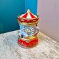 Red & Gold Carousel Trinket Box