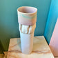 Vintage Ceramic Textural Vase/Signed