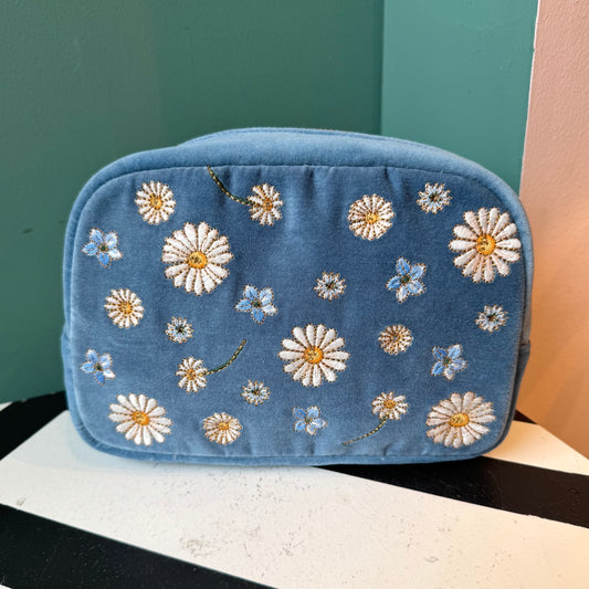 Daisy Dream Makeup Bag by Elizabeth Scarlett