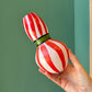 Vintage “Ribbons” Vase by Kosta Boda
