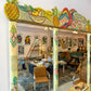 Vintage Hand Crafted Mexican Console and Mirror Set by Diseños Caaesa