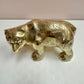 Vintage Solid Brass Bear Statue