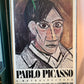 Vintage Framed 1980 "Pablo Picasso: A Retrospective" Exhibition Poster