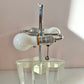 Vintage Lucite Diamond Block Lamp by Les Prismatiques/item