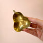 Vintage Brass Pear Catchall
