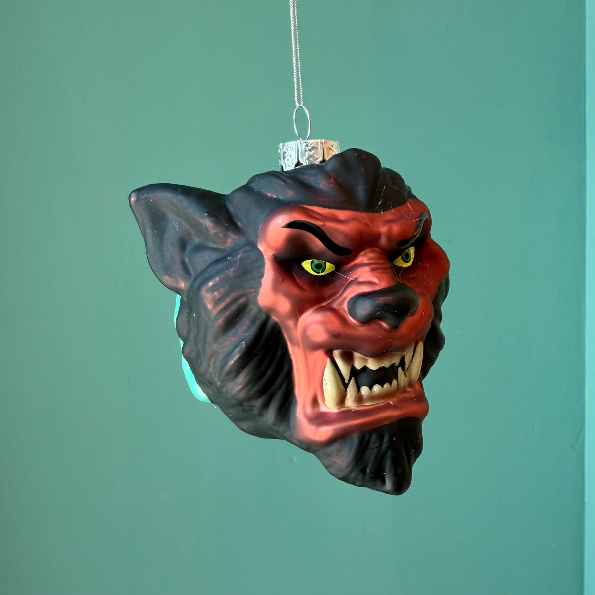 Gorenaments "Wolfie" Werewolf Glass Ornament