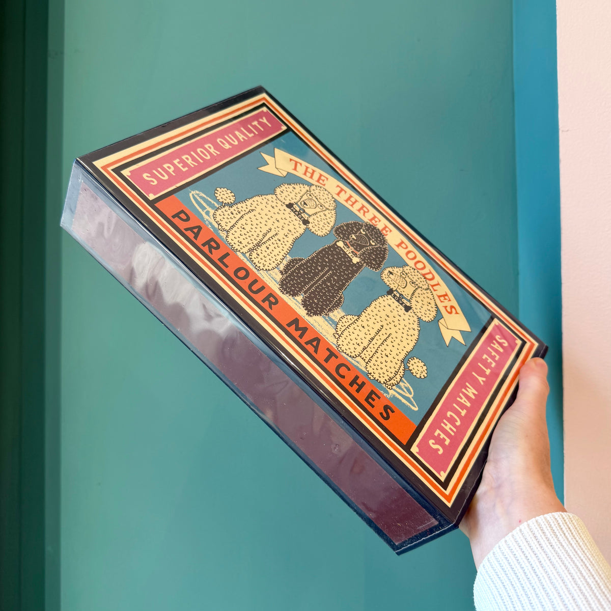 The Three Poodles Giant Safety Matches by Archivist