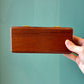 Vintage Three Compartment Wooden Box