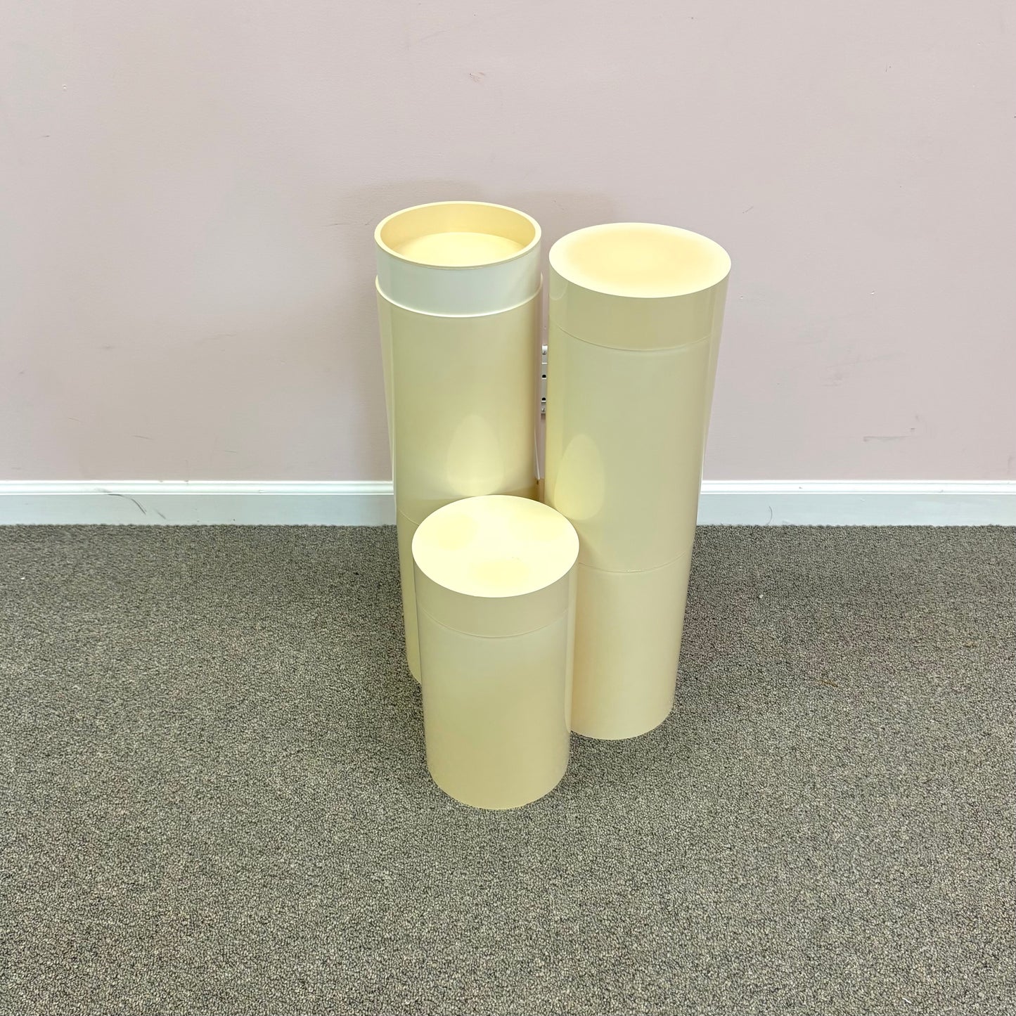Vintage Modular “Fiocco” Pedestal by Pierluigi Spadolini for Kartell