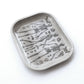 Metal Skeleton Diagram Trinket Tray