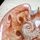 Vintage Murano Fratelli Toso Style Swirl Art Glass Bowl