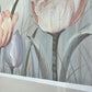 Framed Vintage 1980's Lee Reynolds Tulip Giclee Artwork
