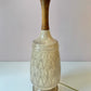 Vintage Mid-Century Ceramic and Walnut Lamp w/shade