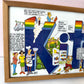 Vintage Framed “Kitchen” Print by Peter Mulcahy of Peter Prints C.1981