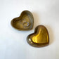 Vintage Brass Heart Box