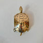 Vintage Brass Turtle Trinket Box