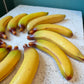 Set of 12 Vintage Faux Bananas
