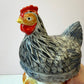 Vintage Michel Caugant French Ceramic Hen Tureen Dish