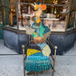 Vintage Hand Crafted Bentwood and Metal Picasso Chair by OLF
