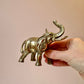 Vintage Brass Elephant Figurine