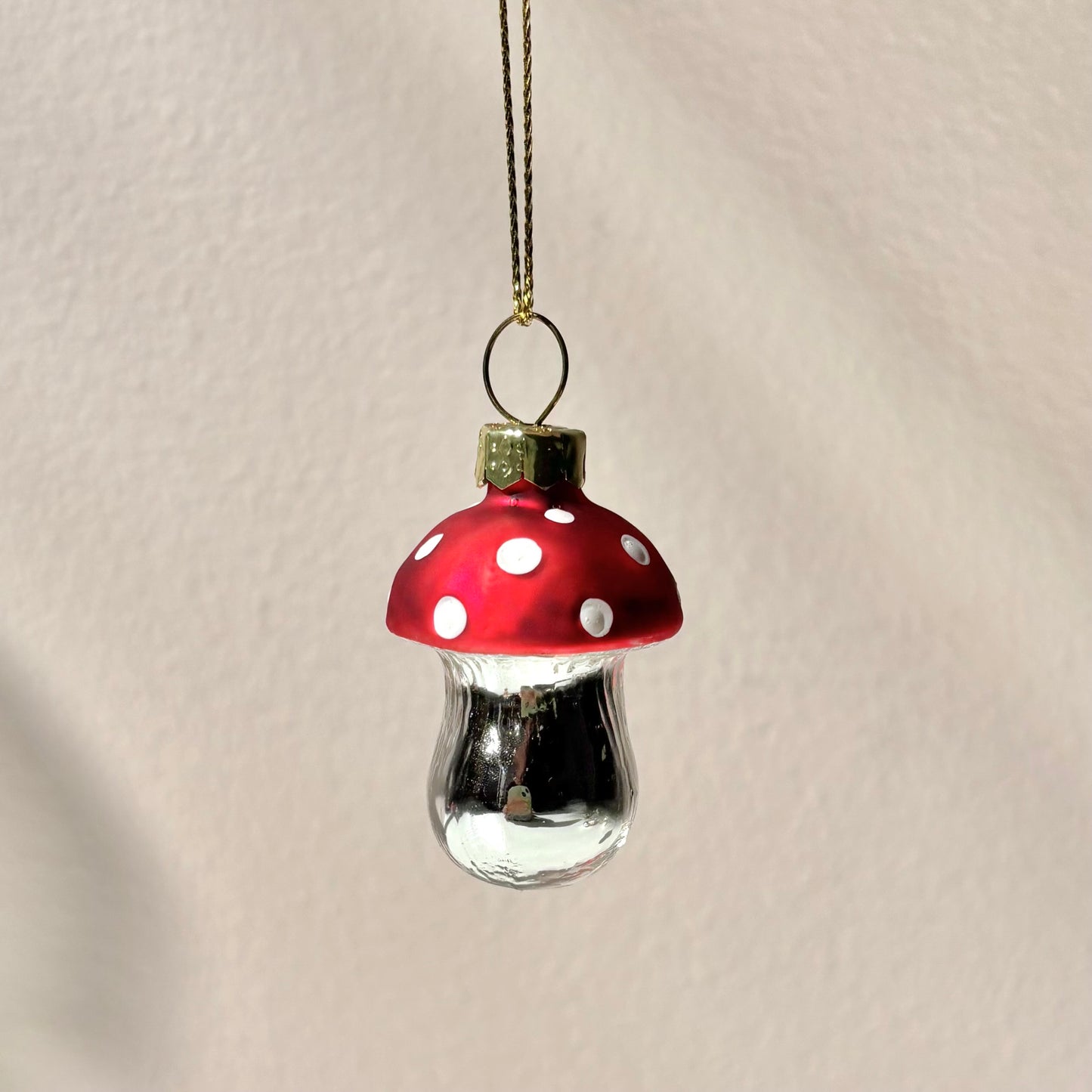 Colorful Mini Mushroom Ornament