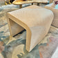 Vintage Pencil Reed Waterfall Side Table
