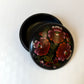 Vintage Hand Painted Floral Wooden Trinket Box