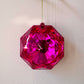 Fuscia Pink Gem Ornament