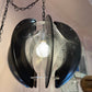 Vintage 1970's "Smokey" Lucite String Art Swag Lamp by Paul Secon for Sompex
