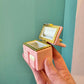 Pink Vanity Dresser Trinket Box