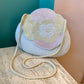 Vintage Beaded Flower Shoulder/Crossbody Bag