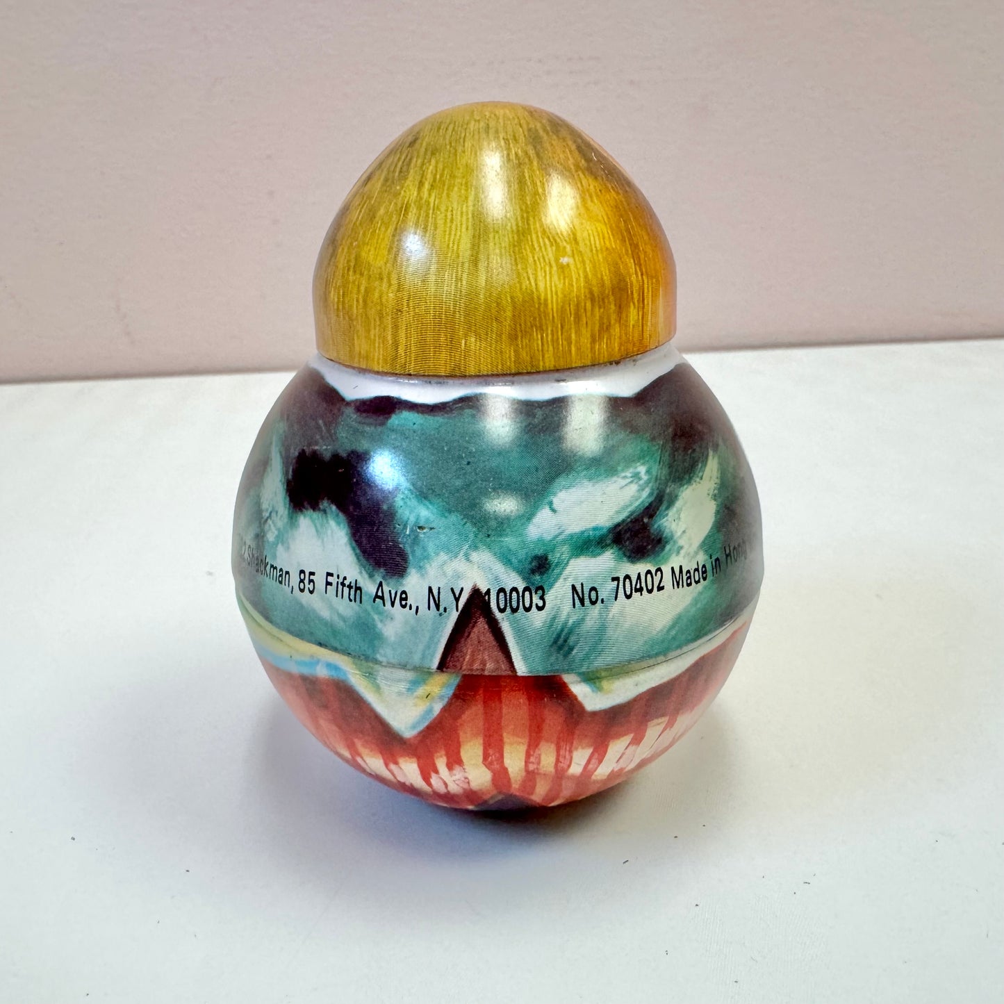 Vintage Roly Poly Collectible Antique Figure Tins by Bristol Ware