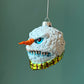 Gorenaments Evil Snowman Glass Ornament