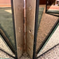 *ON HOLD. Vintage 4 Panel Chevron Mirrored Screen/Room Divider