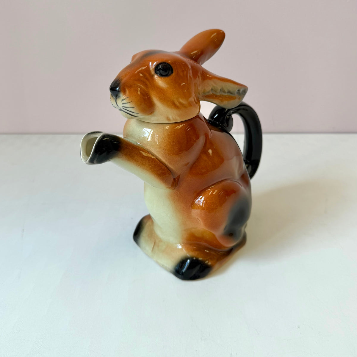 Vintage Ceramic Rabbit Teapot