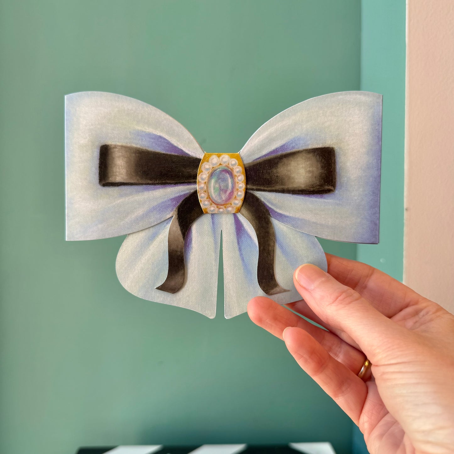 Set of 12 Bow Notecards and Envelopes