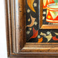Vintage Small Original Framed "The Little Circus" 1980 Mixed Media on Board by Phyllis Londraville