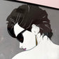 Vintage Framed "Untitled #103" Serigraph Print by Patrick Nagel