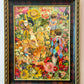 Vintage Original Framed "Once Upon A Springtime" 1981-1982 Acrylic on Board by Phyllis Londraville