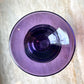 Vintage Purple Art Glass Candle Holder/Vase by Young & Constantin