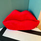 Red Velvet Lip Pillow