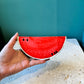 Vintage Paper Mache Watermelon Slice