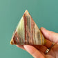 Vintage Onyx  Pyramid Paperweight